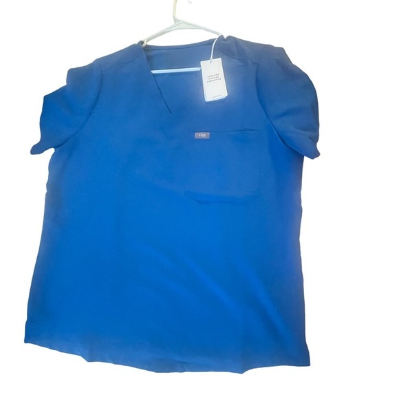NWT FIGS Technical Collection Catarina One-Pocket Scrub Top - Picture 5 of 16